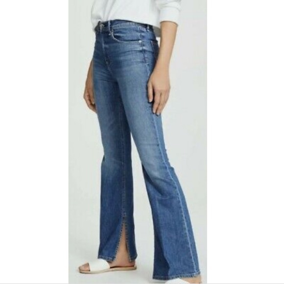 rag & bone Denim - NWT rag & bone Bella Split Hem High Rise Jean